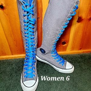 all star knee high converse